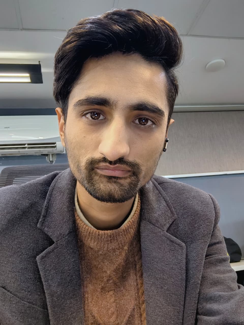 Portrait at the office